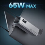 Powerbank Cuktech CUKP200XGLGR 100W 20000mAh 2 x USB-C 1 x USB-A - gray - Image 2