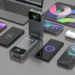 Dudao K31 Pro 45W 20000mAh Power Bank with Built-in Retractable USB-C Cable - Gray - Image 8