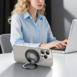 Tech-Protect MMR600 Magsafe Phone Ring Holder - Black - Image 3