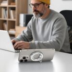 Tech-Protect MMR600 Magsafe Phone Ring Holder - Silver - Image 4