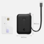 Spigen Essential EA3010BT 10000 mAh 30W Power Bank - Black - Image 5