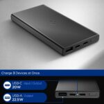 Spigen Essential EA2210 Power Bank 10000 mAh 22.5W - Black - Image 2