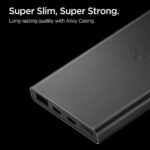 Spigen Essential EA2210 Power Bank 10000 mAh 22.5W - Black - Image 4