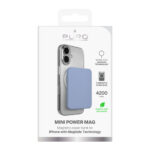 Puro 4200mAh Ultra-Thin MagSafe USB-C Compatible Power Bank - Blue - Image 2