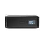 SBS HD 30W 10000mAh USB-C Powerbank with LCD Display - Black - Image 2