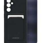 Samsung S25 5G silikoon tagakaas kaadritaskuga, matt must