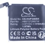 Huawei CS-HUP346SH Watch GT3 Pro (46 mm) kella aku 3,87 V / 510 mAh Li-Po