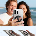 Joyroom JR-ZS500 Magnetic Ring Compatible with MagSafe Holder - Black - Image 3