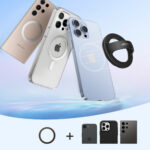 Joyroom JR-ZS500 Magnetic Ring Compatible with MagSafe Holder - Black - Image 4