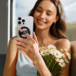 Joyroom JR-ZS500 Magnetic Ring Compatible with MagSafe Holder - Black - Image 5