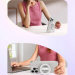 Joyroom JR-ZS500 Magnetic Ring Compatible with MagSafe Holder - White - Image 3