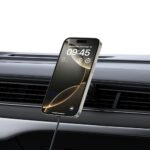 Tech-Protect mm15W-V5 Magnetic MagSafe Car Holder for Cockpit/Windshield/Air Vent - Black - Image 7