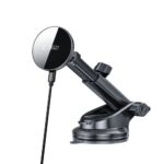 Tech-Protect mm15W-V10 Magnetic MagSafe Car Holder for Cockpit/Windshield/Air Vent - Black - Image 3