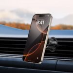 Tech-Protect mm15W-V10 Magnetic MagSafe Car Holder for Cockpit/Windshield/Air Vent - Black - Image 8