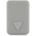 Guess Grained Triangle Power Bank with MagSafe 5000mAh 15W USB-C - Beige - Image 2