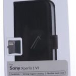 Sony Xperia 1 VI Mobilize kaitseümbris kahe kaarditaskuga, must