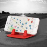 Universal car holder silicone phone stand nano pad black - Image 5