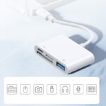 OTG Lightning HUB USB 3.2 Gen 1 multifunktsionaalne adapter