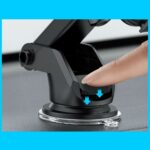 Joyroom car phone holder with telescopic extendable arm for dashboard and windshield black (JR-ZS259) - Image 6