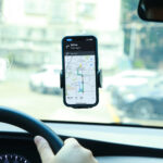 Joyroom car phone holder with telescopic extendable arm for dashboard and windshield black (JR-ZS259) - Image 8