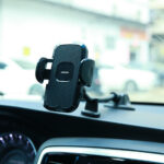 Joyroom car phone holder with flexible arm for dashboard or windshield, black (JR-ZS259) - Image 6