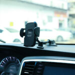 Joyroom car phone holder with flexible arm for dashboard or windshield, black (JR-ZS259) - Image 7