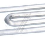 Kütteelement 488000380151 (482000022781) pesumasinale Whirlpool, Indesit IWUC41051 ja teistele mudelitele 1700W 198 x 65 mm