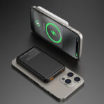 Dudao K14S USB-C / MagSafe wireless powerbank 20W 5000mAh - black - Image 5