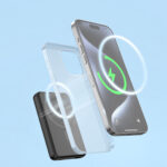 Dudao K14S USB-C / MagSafe wireless powerbank 20W 5000mAh - black - Image 6