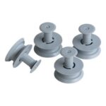 Whirlpool / Indesit , Bauknecht, IKEA nõudepesumasina ülemise korvi rattad 4tk 481252888113