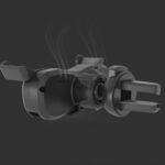 Gravity smartphone car holder for air vent with air freshener black (YC06) - Image 8