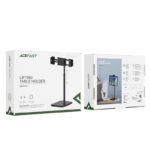Acefast telescopic phone and tablet holder (135-230mm wide) for the desk 360 ° black (E4 black) - Image 6