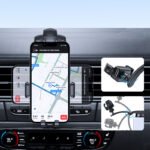 Joyroom mechanical car mount for cockpit black (JR-ZS283) - Image 3