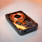 Dudao TGK1 power bank with MagSafe wireless charger 20W 10000mAh black (TGK1-black) - Image 4