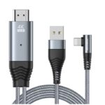 Lightning-HDMI 4K 60Hz adapter ekraani peegeldamisega / screen mirroring