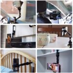 Adjustable car rearview mirror holder for smartphone - Image 7