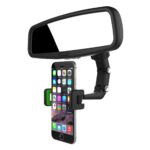 Adjustable car rearview mirror holder for smartphone - Image 8