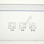 Sügavkülmiku alumise sahtli esipaneel 4652170200 külmikule BEKO/GRUNDIG/ARCELIK ja teistele mudelitele