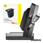 Baseus T-Space Series auto USB HUB Tesla Model 3 / Y mudelitele, sisseehitatud 45W USB - C kaabliga - must