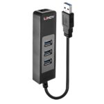 I/O HUB USB3 & LAN ADAPTER/43176 LINDY