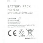 Nokia 105, 106, 109,  2300 aku BL-5CB analoog