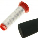 Tolmuimeja mikro filter + käsnfilter 00754175 + 00754176 S0837B Boschi/Siemens analoog