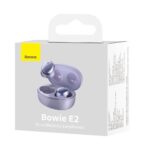 Bowie E2 TWS Bluetooth 5.2 juhtmevabad kõrvaklapid veekindlad IP55 Lilla