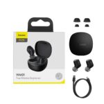 Baseus Wireless Earphones WM01, juhtmevabad kõrvaklapid, must (Black)