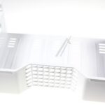 Sügavkülmiku keskmine/ülemine sahtel 150MM 4638300100 Beko BCNA275E3F, Arcelik ja teistele mudelitele