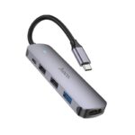Adapter Type-C Multi-Function Converter HDMI+USB3.0+USB2.0*2+PD hall
