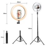 Telefonihoidja statiivikomplekt must 1.6m