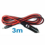 Laidas Automobilinis DC 12V 5A 3m eSTAR TV 19"-24" Black