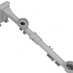 Nõudepesumasina ülemise pihusti hoidik/ pealevoolu toru 1515300100 Beko DIS 26120, Arcelik ja teistele mudelitele