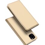 Xiaomi Redmi Note 8 ümbriskaaned kaarditaskuga Dux Ducis "Skin Pro", gold